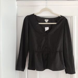 Banana Republic Black Blouse